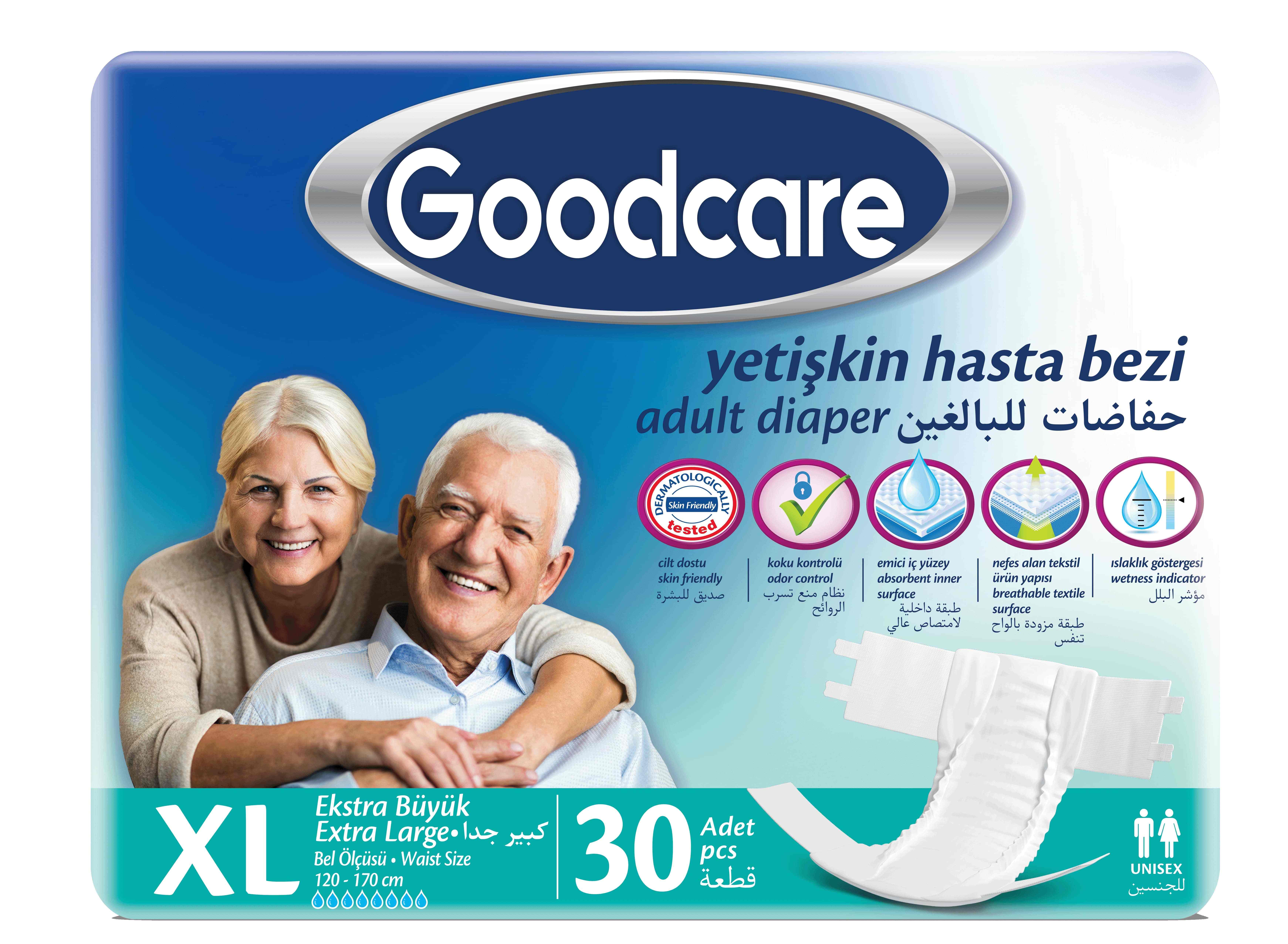 Підгузки для дорослих ТМ "Goodcare" XL 30 шт